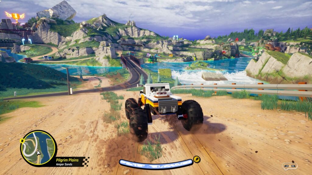 Screenshot aus »Lego 2K Drive«