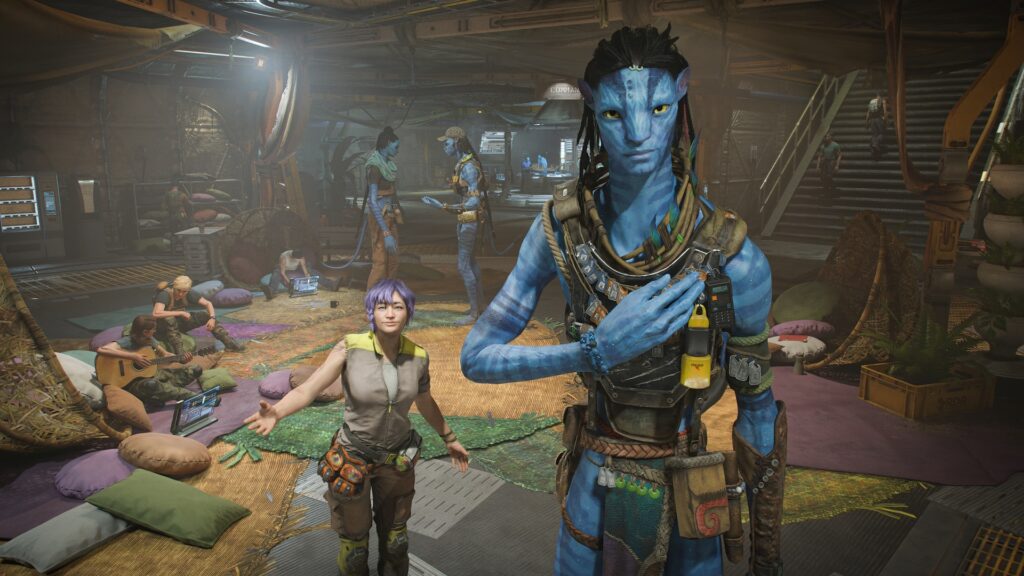Ein Screenshot aus dem Spiel »Avatar: Frontiers of Pandora«.