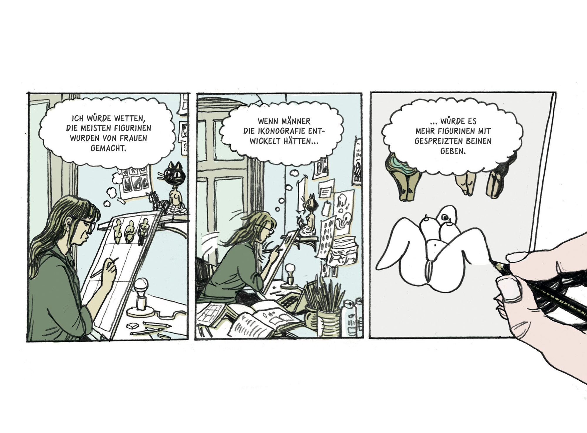 Wie Ein Comic Unsere Geschichte Neu Zeichnet Die Frau Als Mensch Wie Ein Comic Unsere Geschichte Neu Zeichnet Die Frau Als Mensch